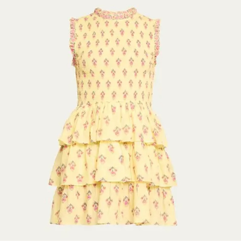 Alix Of Bohemia “Caeli Primrose Bhutti Mini Dress”